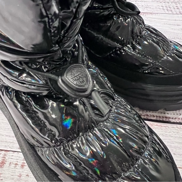 Pajar Varsila Iridescent Black Puffer Snow Moon Boots - Picture 8 of 8